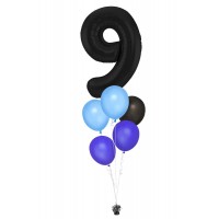 Ballon mit Zahl nach deiner Wahl (ca. 86 cm)