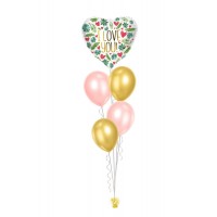 Ballonbouquets „I love you“