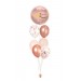 Ballonbouquets (5er-Set) – „It’s You & Me for Infinity“ mit Konfetti