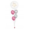 Ballonbouquet M – Love is in the Air (90 cm)