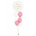 Ballonbouquet L – Love is in the Air (90 cm) Rosa
