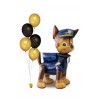 Stehender Paw Patrol-Ballon „Chase“ mit 80er  Heliumballons – Perfekte Deko für Kinder