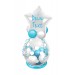 Stuffing Ballon (ca. 40x60 cm) mit Wunschtext