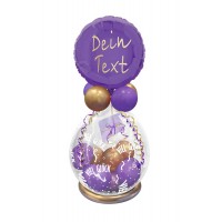 Stuffing Ballon (ca.40x60 cm) mit Wunschtext