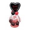 Stuffing Ballon (ca. 40x60 cm) mit Wunschtext