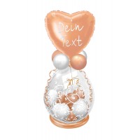 Stuffing Ballon (ca.40x60 cm) mit Wunschtext