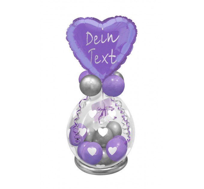 Stuffing Ballon (ca. 40x60 cm) mit Wunschtext