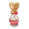 Stuffing Ballon (ca. 40x60 cm) mit Wunschtext
