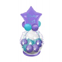 Stuffing Ballon (ca.40x60 cm) mit Wunschtext