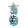 Stuffing Ballon (ca. 40x60 cm) mit Wunschtext