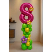 Ballondeko Säule (150 cm + 86cm)