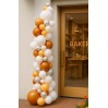 Ballonsäule mit Stange (220 cm) aus Latexballons